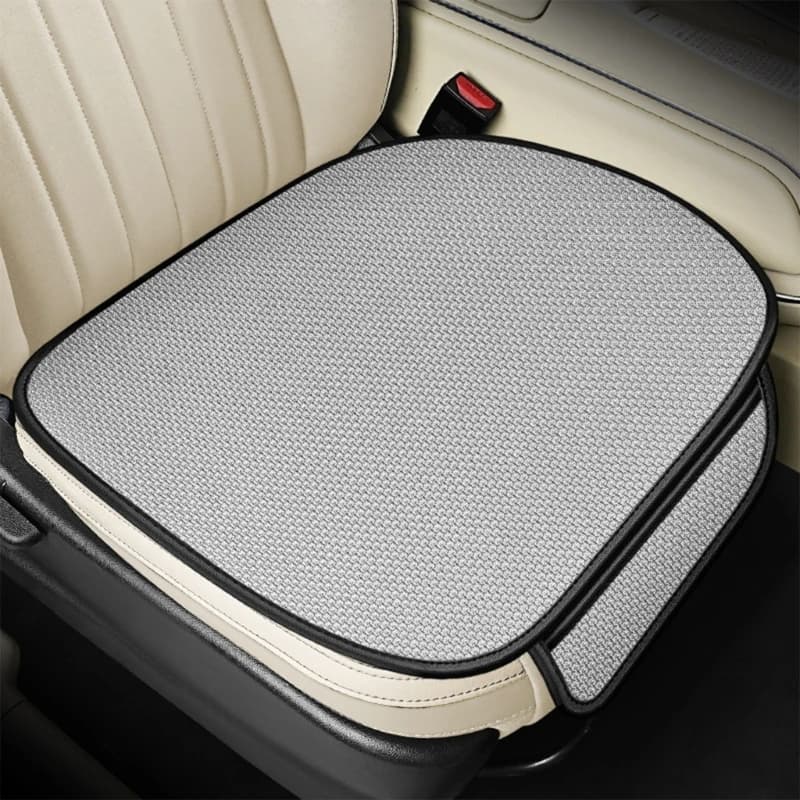 Summer Cool Breathable Ice Silk Car Seat Cushion Pad Mats Ergonomic Nonslip Front/Rear Seat Protector for Car Accessories
