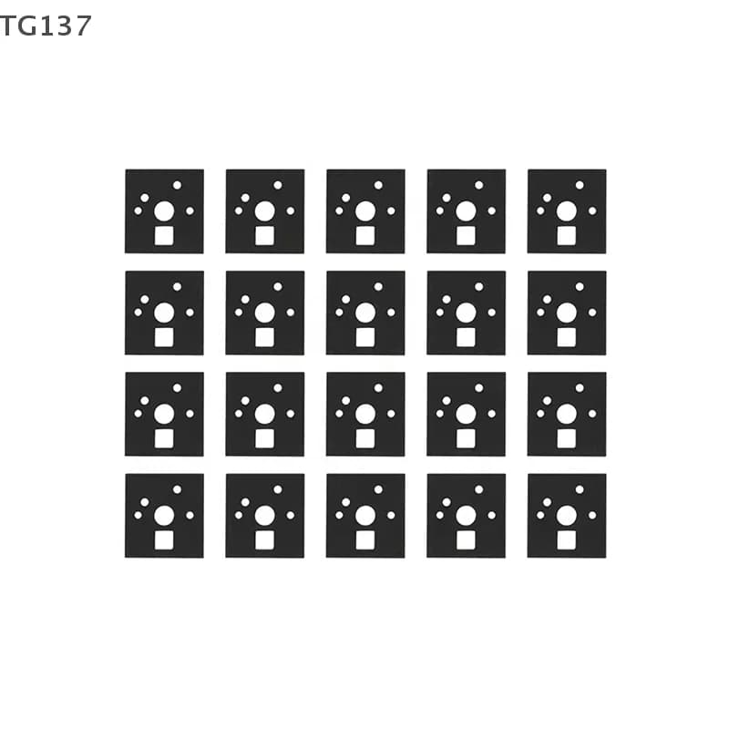 120PCS PORON PE EVA Foam Material Pads Stickers Gasket Improve BM60 BM65 BM68 XD64 BM80 For Mechanical Keyboard PCB Switch