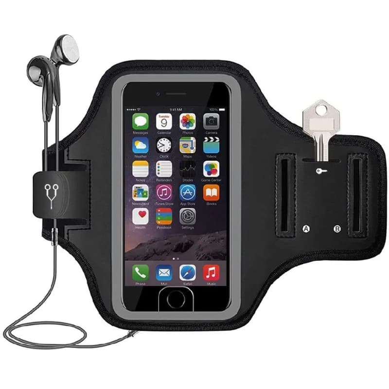Mobile Phone Arm Strap for Open Sports, Compatible with iPhone 6 7 8/Plus, Fitness Arm Case