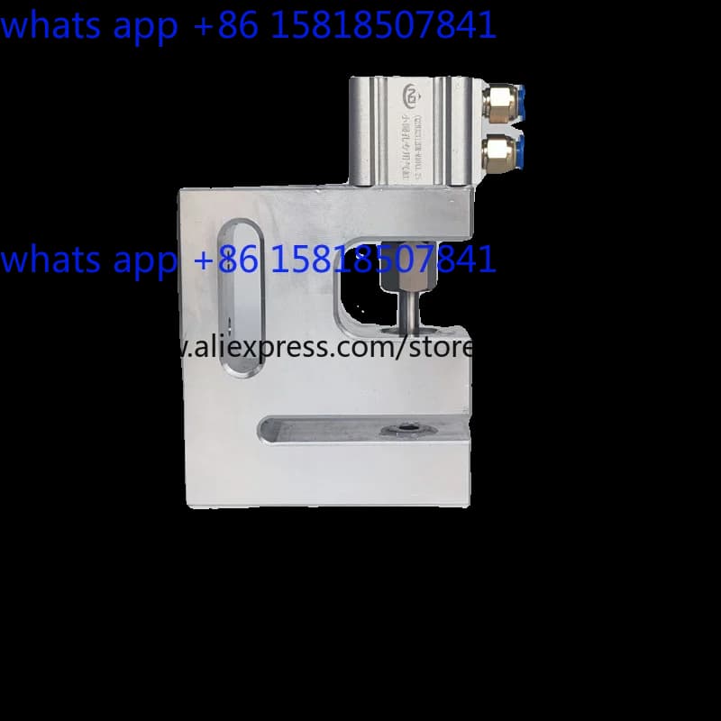Plastic bag cross line, a straight line Y line, semi-circular hole dust hole punching machine