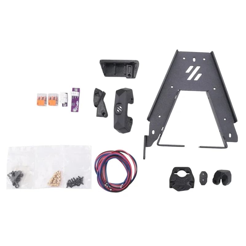 Per V0 V0.1 V0.2 Voron 0.2 Stampante 3D Supporto piastra letto Kirigami in acciaio per kit di aggiornamento stampante 3D Voron 0.2 (B) Facile da usare