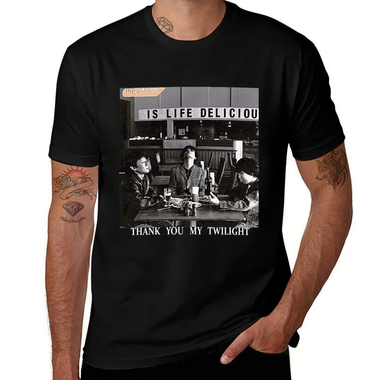 The Pillows Thank You My Twilight T-Shirt Breathable Travel T-Shirt