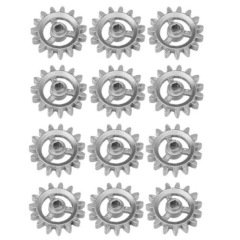 Accessori resistenti al calore per ingranaggi durevoli ingranaggio per telaio per Barbecue parti fai da te ruota girevole automatica Mini Hardware in alluminio