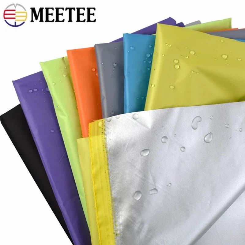 Tessuto Impermeabile Argentato 190T Sottile 100-500cm*148cm per Ombrelloni da Esterno, Tende e Ripstop