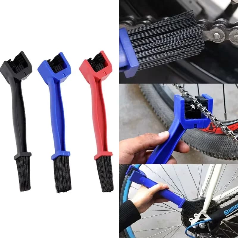 Plastic Motorcycle Chain Cleaning Brush, Chain Cleaning Tool, External Brush, Motorcycle Care Tools, Motorcycle Parts
