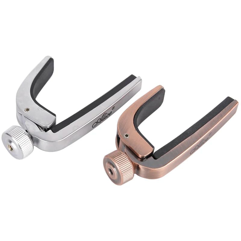 1PC chitarra classica capotasto acustico per la regolazione del tono per chitarra acustica elettrica ukulele parti di chitarra in lega di alluminio accessori