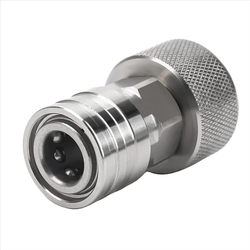A95I-Adattatore per tubo da giardino per idropulitrice-Connessione rapida da 3/4" GHT a 1/4", collegamento tubo flessibile per connettore idropulitrice