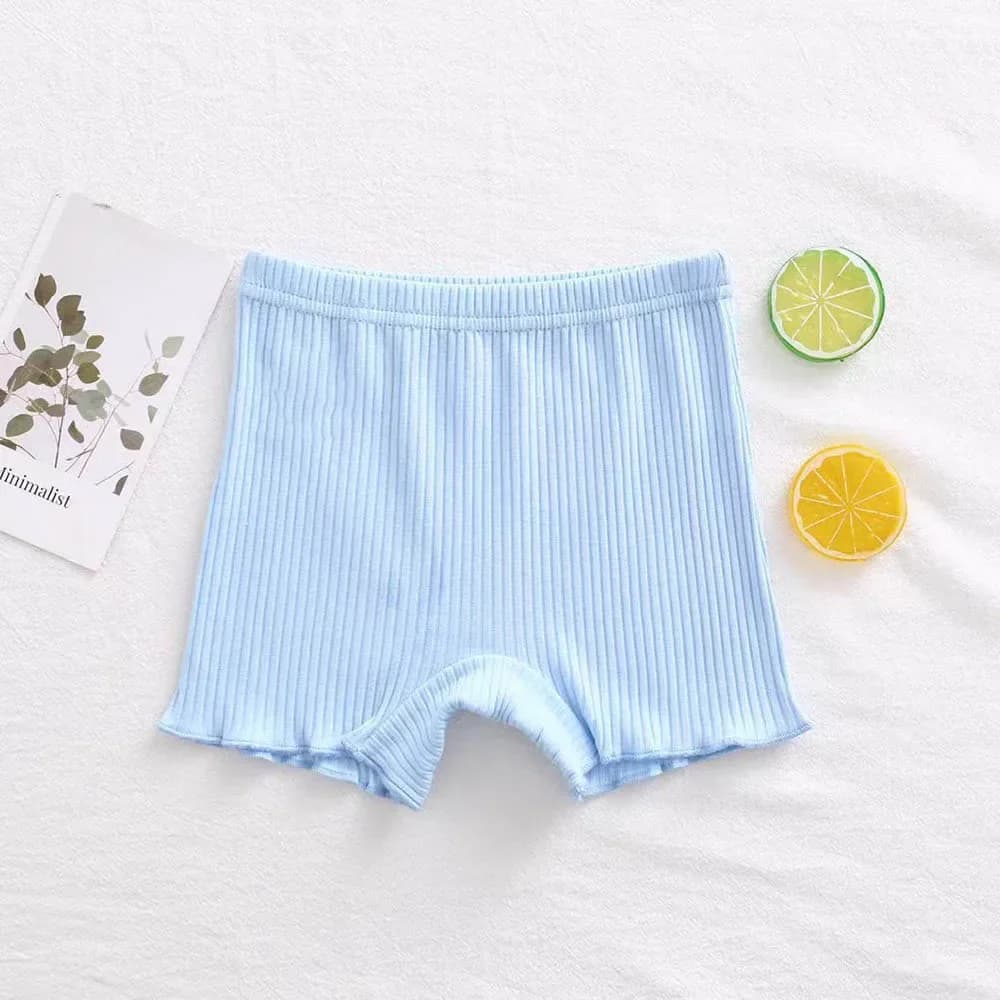 Menoea Pantaloncini casual per neonate Colore caramella Leggings per bambini Pizzo Sicurezza Mutande per bambini Abbigliamento inferiore