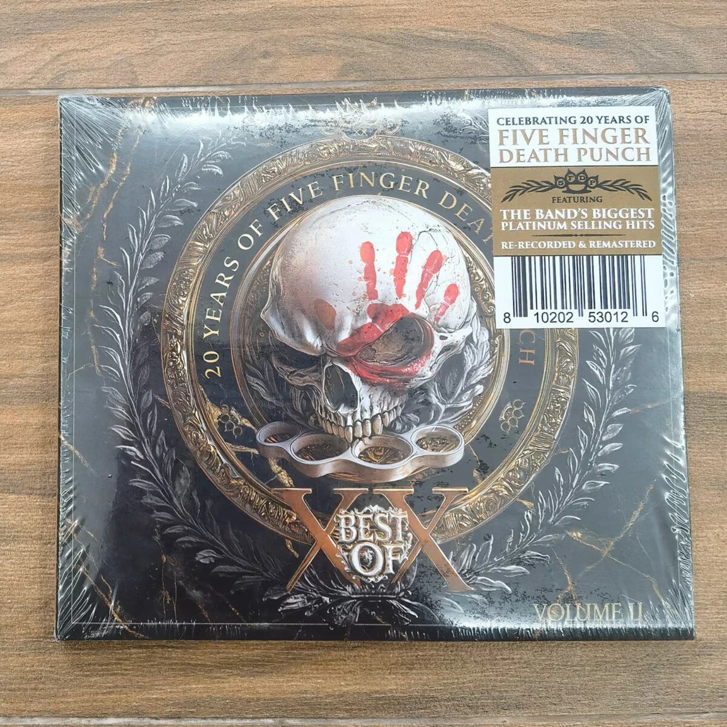 Five Finger Death Punch 20 Years Best of Vol.2 Heavy Metal Hard Rock Groove Metal CD Audio Ristampato e Remasterizzato da Collezione