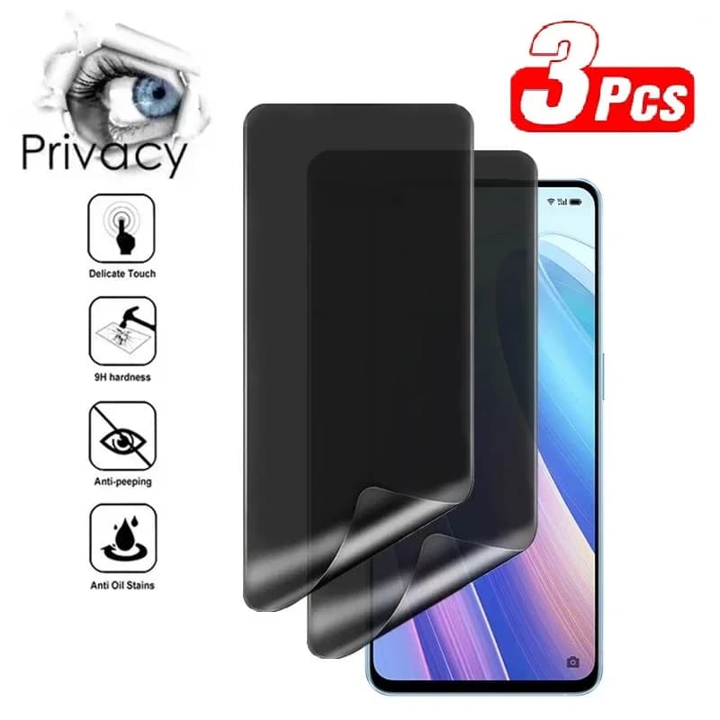 3 pezzi per pellicola idrogel privacy Xiaomi POCO F5 X5 Pro X4 F3 F4 GT X3 Pro X3 Nfc M3 M4 Pro M5S M4 protezione schermo di copertura