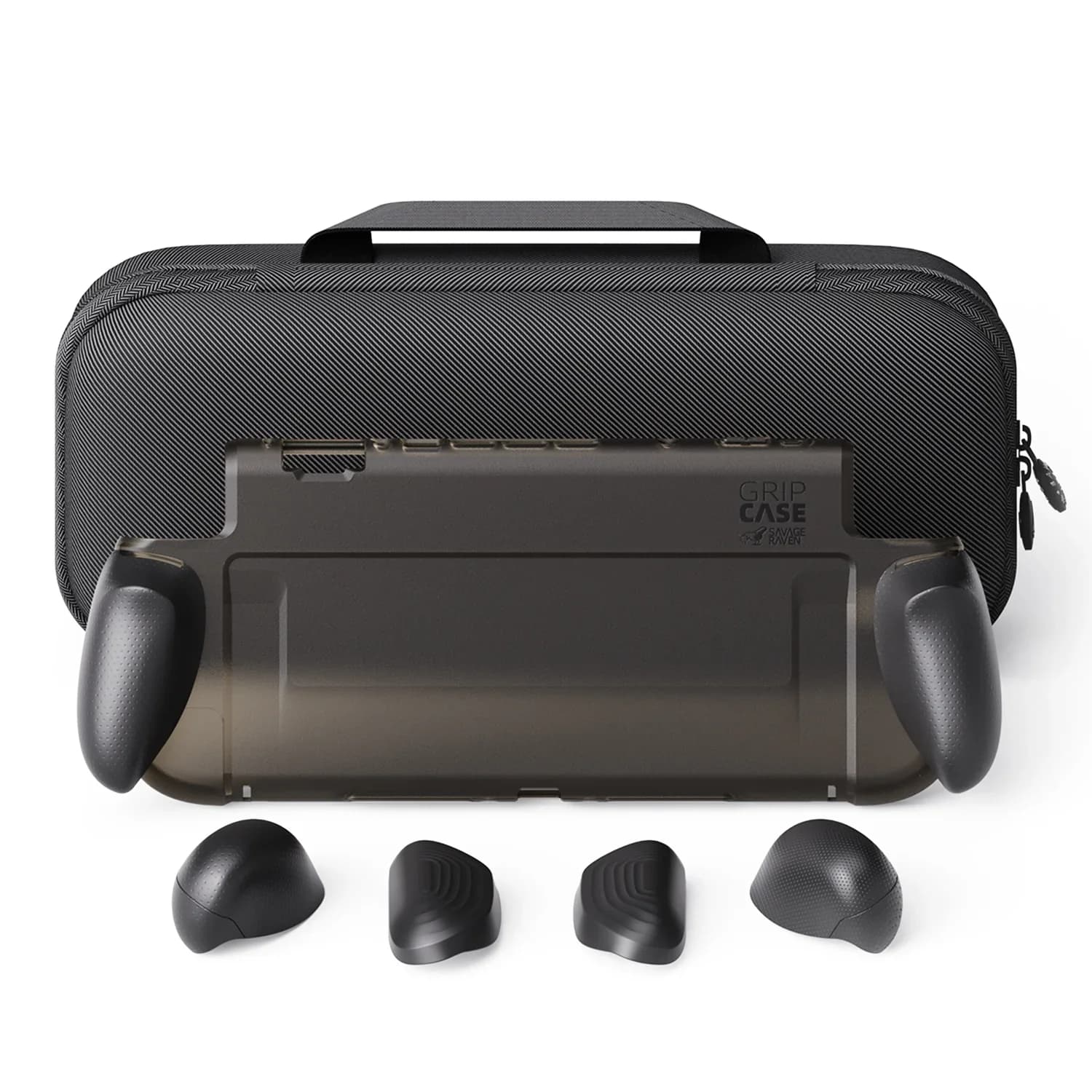 Savage Raven di Skull & Co. GripCase Bundle MaxCarry Custodia protettiva Custodia protettiva per Nintendo Switch 2