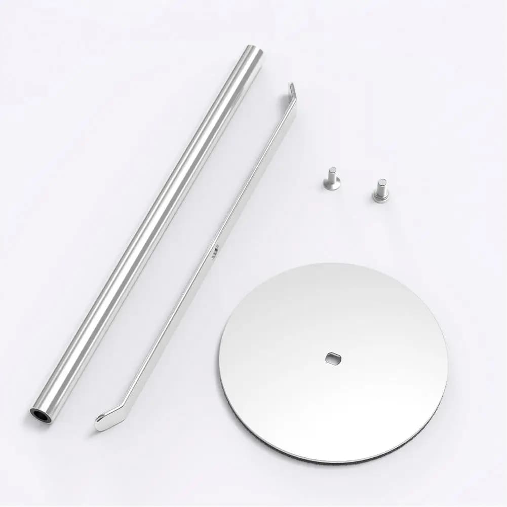 T-shaped Towel Rack Bathroom Hand Towel Holder Stand Easy Install T-shape Countertop Towel Bar Rack Multi-purpose Heavy Base