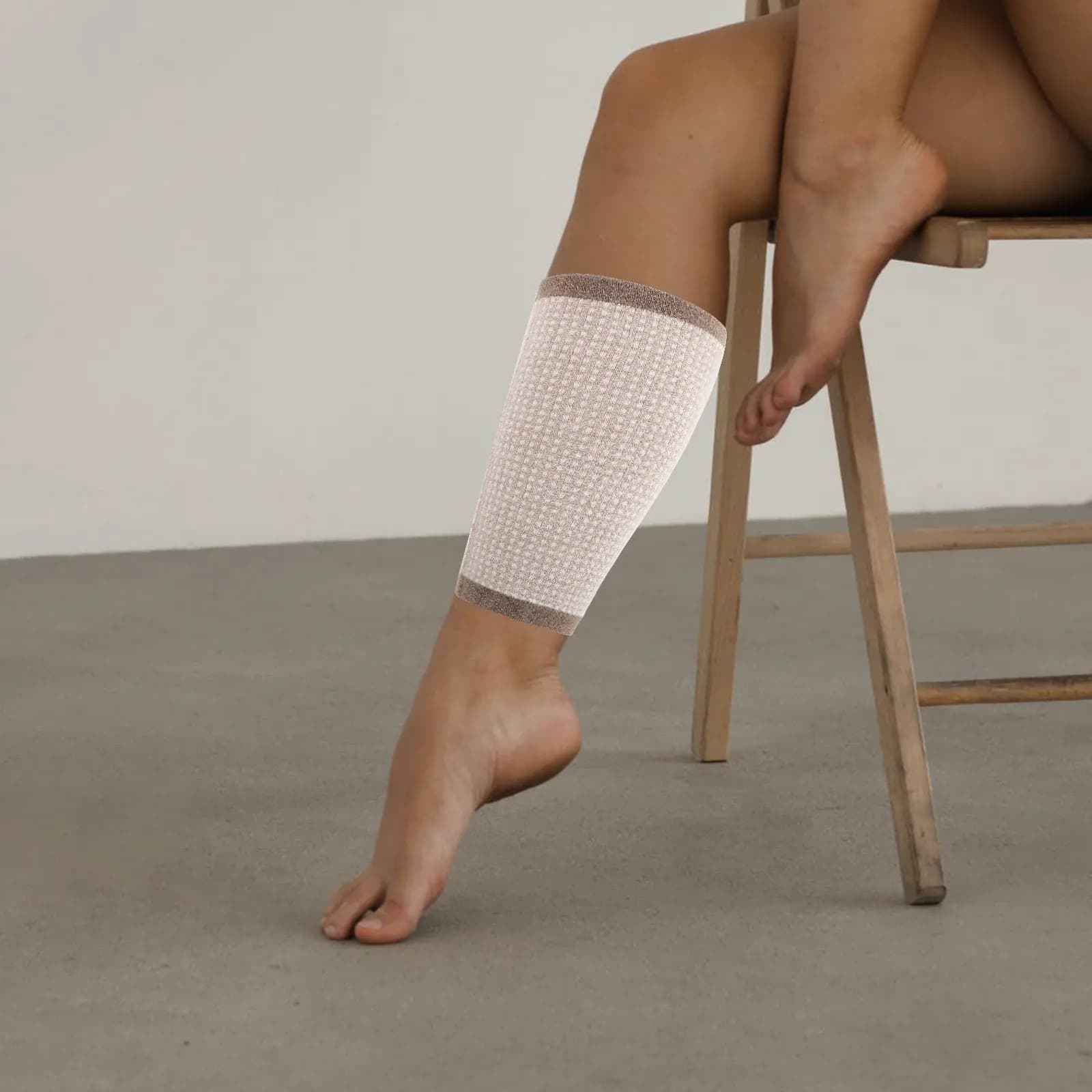 2 Pezzi Protezione Caviglia in Lana, Calda e Elastica, Copricaviglia Ispessito, Supporto Articolare per Sport, Corsa, Basket, Fitness