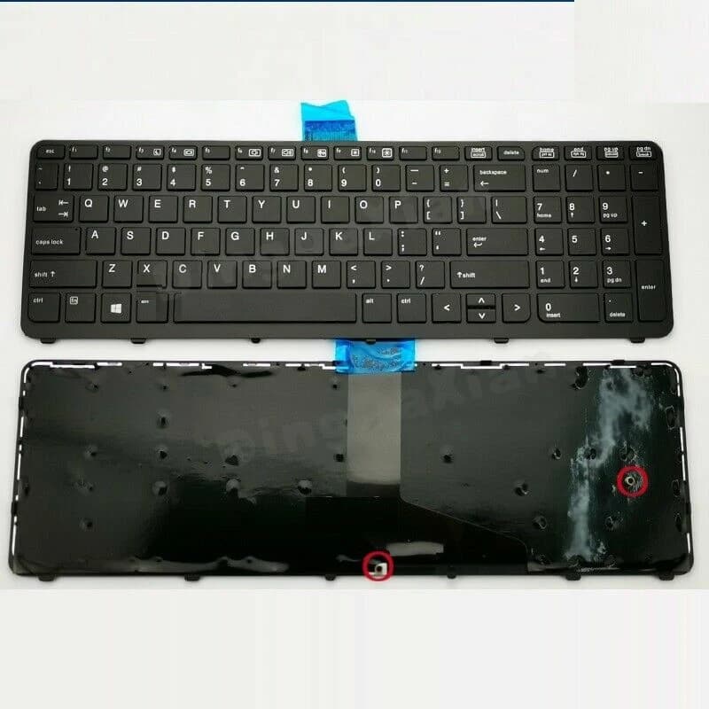 TASTIERA PER COMPUTER PORTATILE L+LAPTOP Per HP ZBOOK 15 G1 G2 17 G1 G2 Tastiera US SENZA PUNTO 733688-001