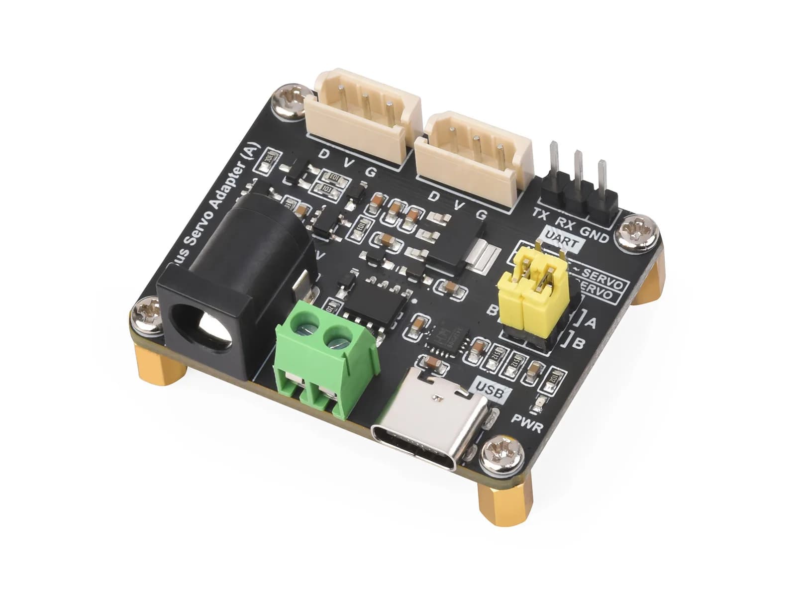 Adattatore Servo Bus (A), integra il circuito di alimentazione e controllo Servo, applicabile per i servizi Bus seriali serie ST/SC