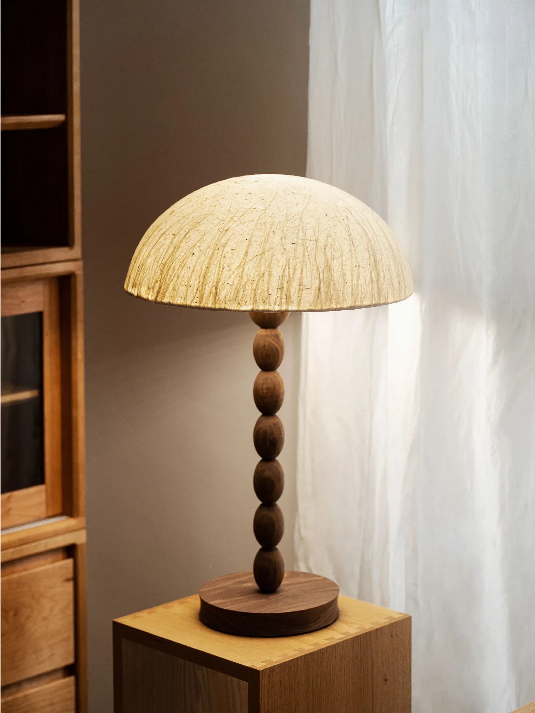 Lampada da scrivania giapponese creativa fatta a mano, lampada da terra touch per soggiorno, lampada da ufficio da tavolo