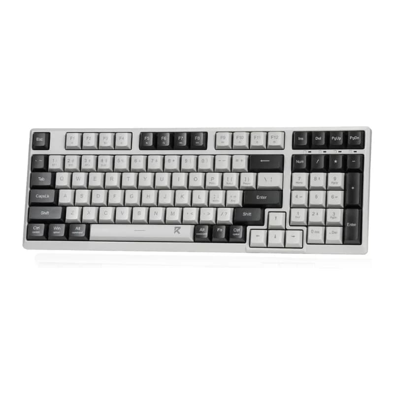 Redragon BK7114 Computer wireless 2.4G BT a basso profilo 98 tasti Sottile PC da ufficio Meccanismo a forbici Tastiera tattile silenziosa