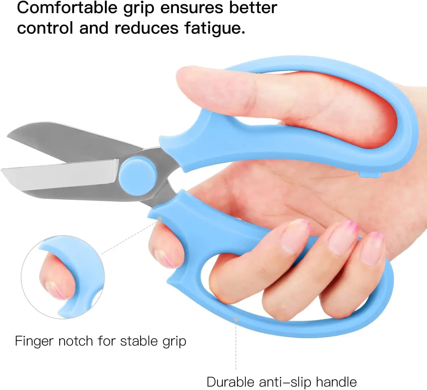 Premium Power Scissors SCIMAKER, Multifunctional Shears for Flowers, Fruit and Plants | Gardening Tools Hergonomics