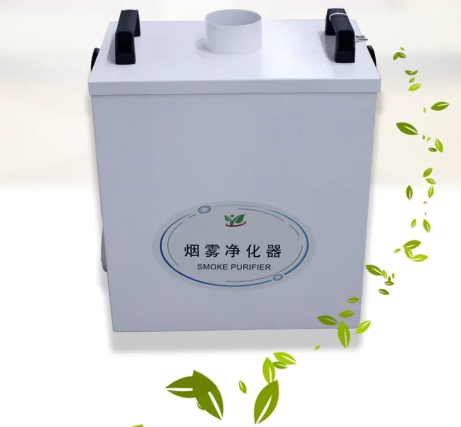 Estrattore di Fumi Pure Air, Purificatore di Fumo Industriale per Macchine da Taglio Laser CO2 e Incisione Laser CNC