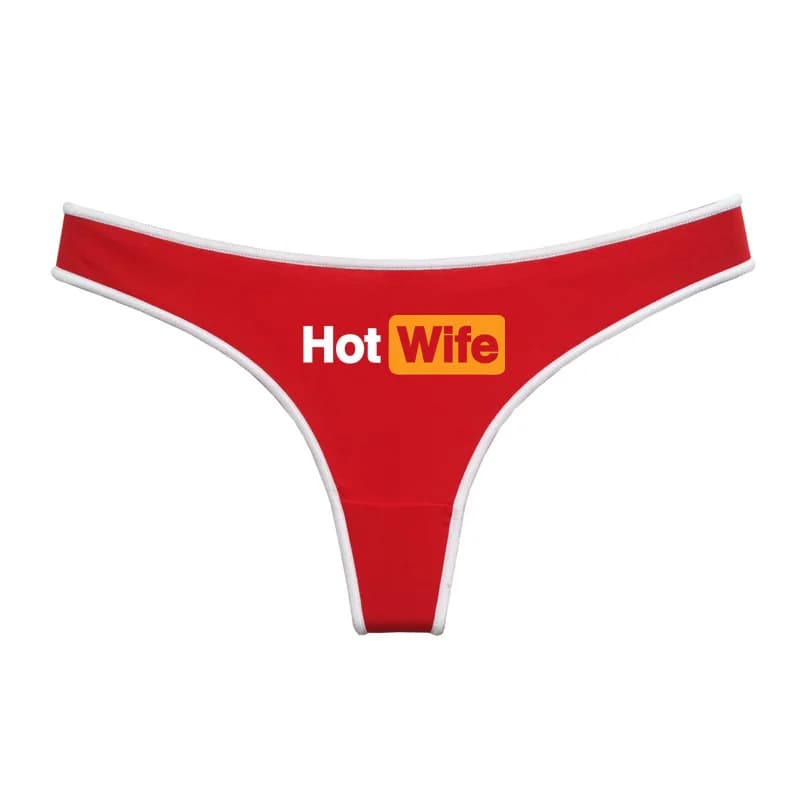 Sexy Star Hot Wife Women Underpant Red Cotton Seamless Thong Female Lingerie Soft Seamless Invisible Breathable Sport Underwear