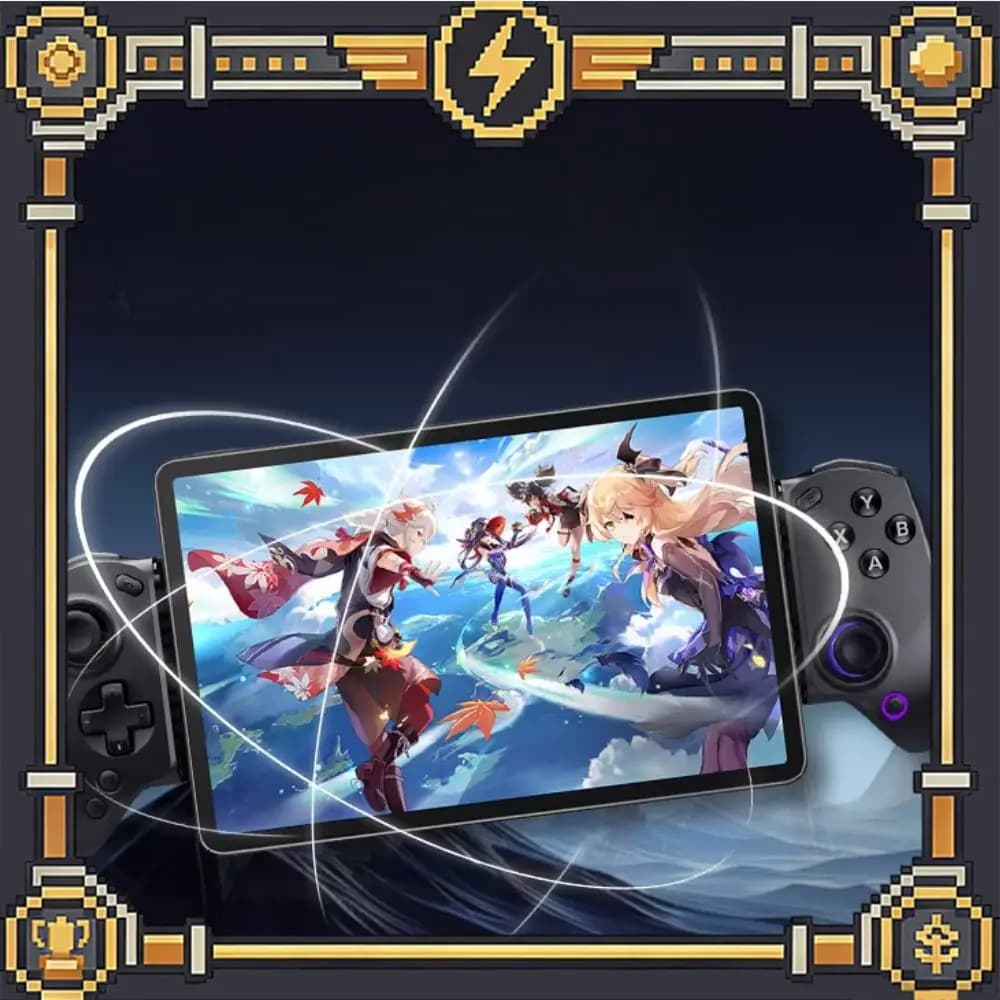New Abxylute S8 Stretching Mobile Tablet Game Controller Type-C Bluetooth Mobile Game Streaming Simulator Cloud Game Accessory