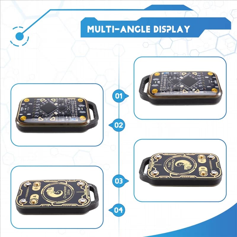 B24B Chameleon Ultra RFID Smart Chip Reader Smart Card Emulator 125Khz 13.56Mhz ID IC Card Decode NFC Duplicator