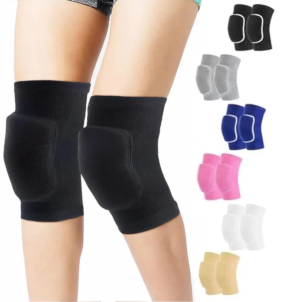 1 pair of volleyball knee pads for dancers, soft and breathable knee pads for girls women men young children protective knees, kneepad