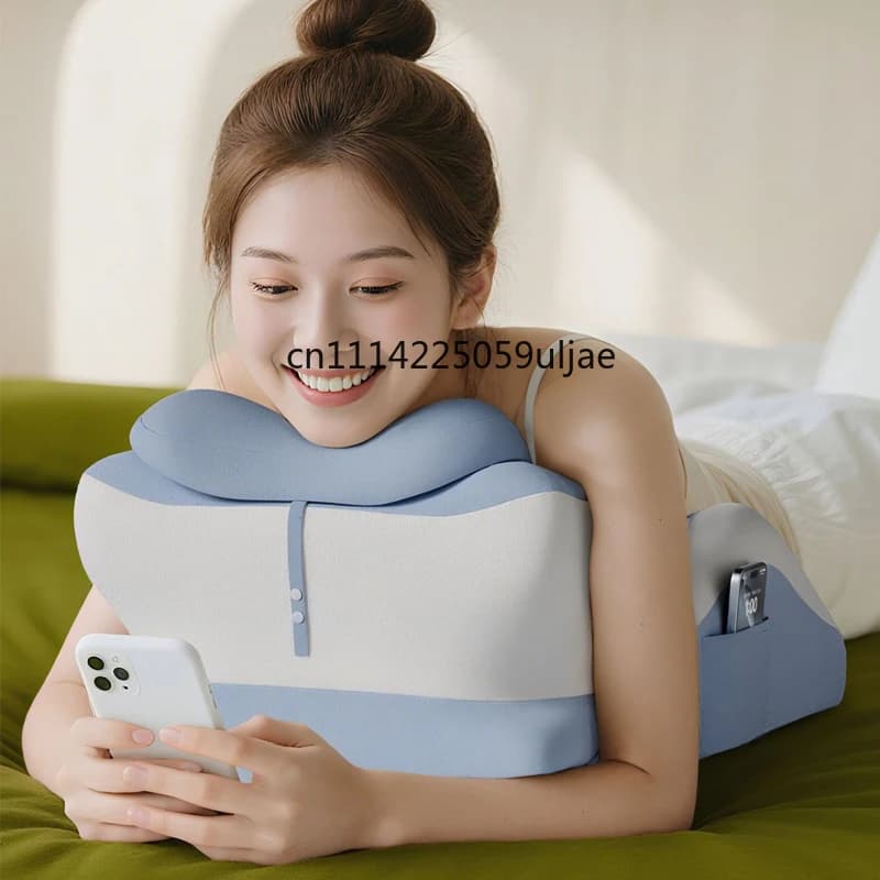 Cuscini da lettura per gaming, cuscini per dormire a letto, cuscini multifunzionali per il corpo, cuscini grandi per gambe e vita da donna, in memory foam