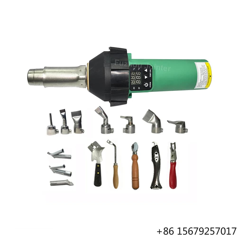 Industrial Hot Air Spot Welding Heat Gun for PVC Floor Plastic Car Bumper Repairing
