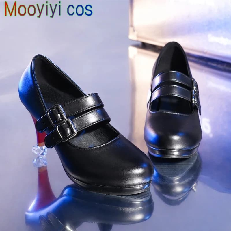 ZZZ Nuovo Mooyiyi cos Ellen Joe Scarpe Cosplay Halloween Natale Giochi di ruolo Festa Comic 36-39 TAGLIA Zenless Zone Zero IN MAGAZZINO
