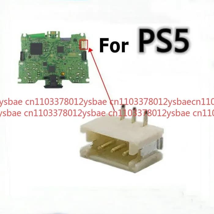 1 pz porta presa batteria parte di riparazione BDM-010 per scheda madre controller PS5