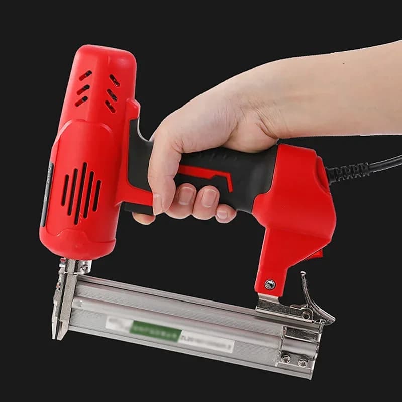 2600W F30 pistola elettrica per unghie cucitrice per telaio per la lavorazione del legno costruzione di mobili fai da te strumenti elettrici per unghie 220V pistola elettrica per unghie EU