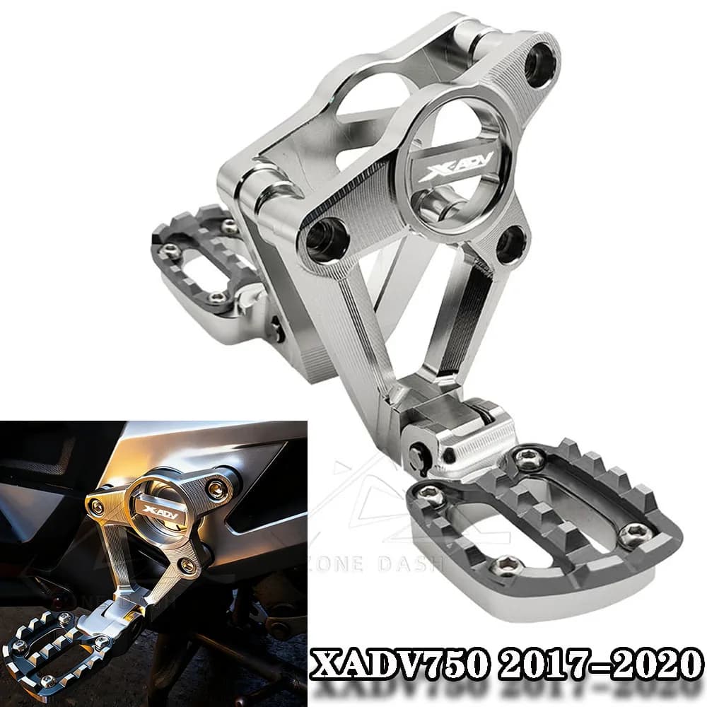 Piede posteriore Del Basamento Rearset Poggiapiedi PER HONDA X ADV X-ADV 750 XADV 2017 2018 2019 2020 Moto Peg Pedale Passeggero Pedane