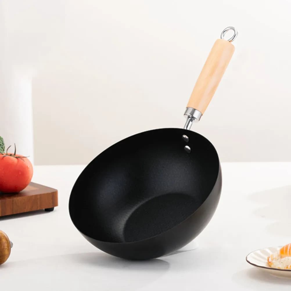 Mini Stainless Steel Frying Pan Non Stick Cooking Pan for Eggs Steaks Breakfast Portable Compact Kitchen Cookware for Gas