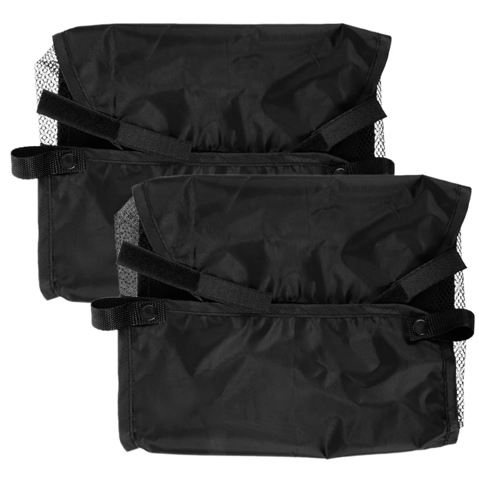2 Pezzi Cesto Portaoggetti Robusto per Passeggino, Facile da Installare, Borsa Portaoggetti Sottopasseggino per Biberon, Latte in Polvere, Essenziali Quotidiani