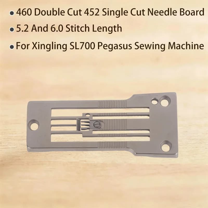 Xingling SL700 Pegasus Splicer Four Needle Six Thread Large Needle Board 460 Double Cut 452 Single Cut 5.2 And 6.0 Stitch Length