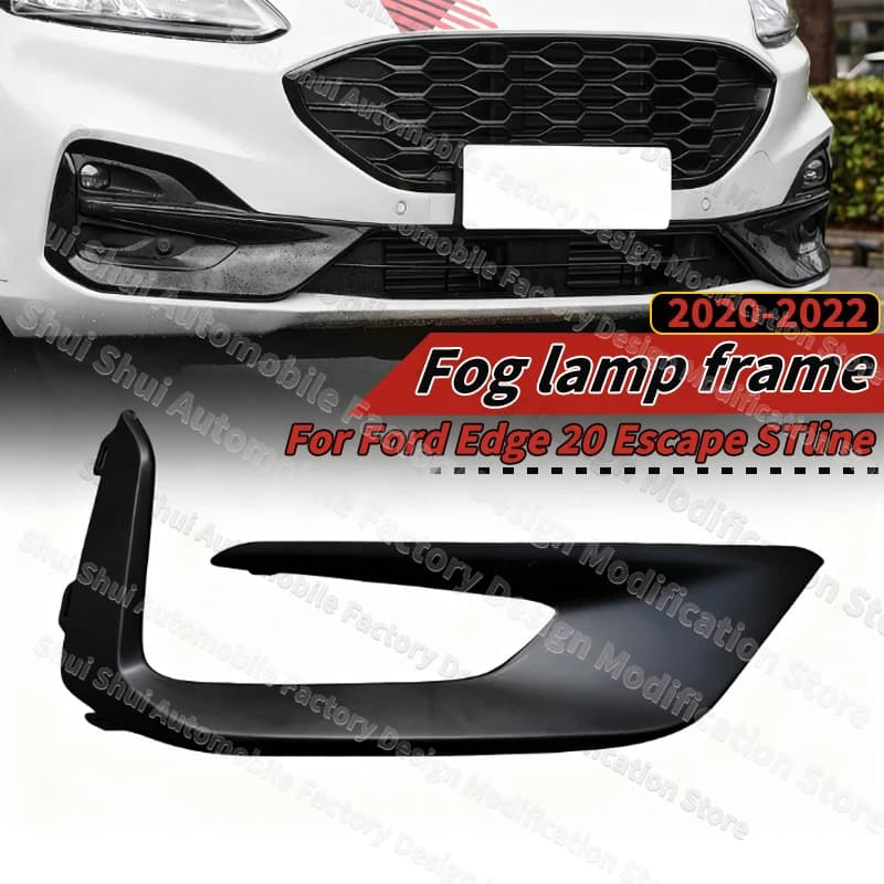 Per Ford Edge 20 Fuga STline 2020 2021 2022 Fendinebbia Telaio Splitter Spoiler Air Vent Copertura Body kit Decorazione LV4B-17K755-SAW