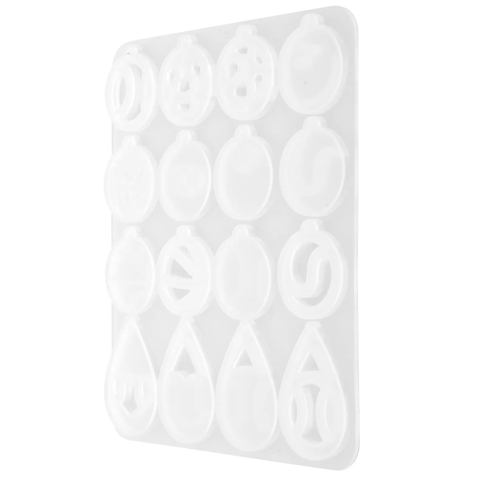 Stampo in Silicone per Orecchini a Tema Sportivo, Forme Piatte, Rotonde, a Goccia: Basket, Baseball, Calcio, Pallavolo, Tennis - Stampo per Gioielli in Resina