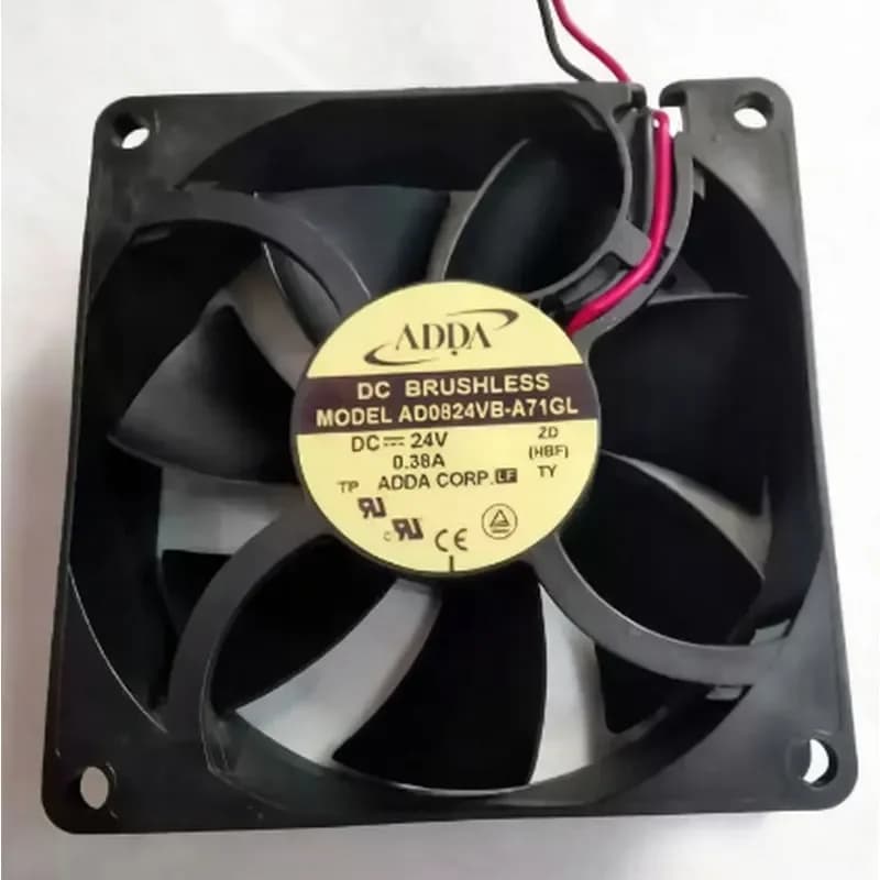 New Original Inverter Cooling Fan for ADDA AD0824VB-A71GL 24V 0.38A 8CM