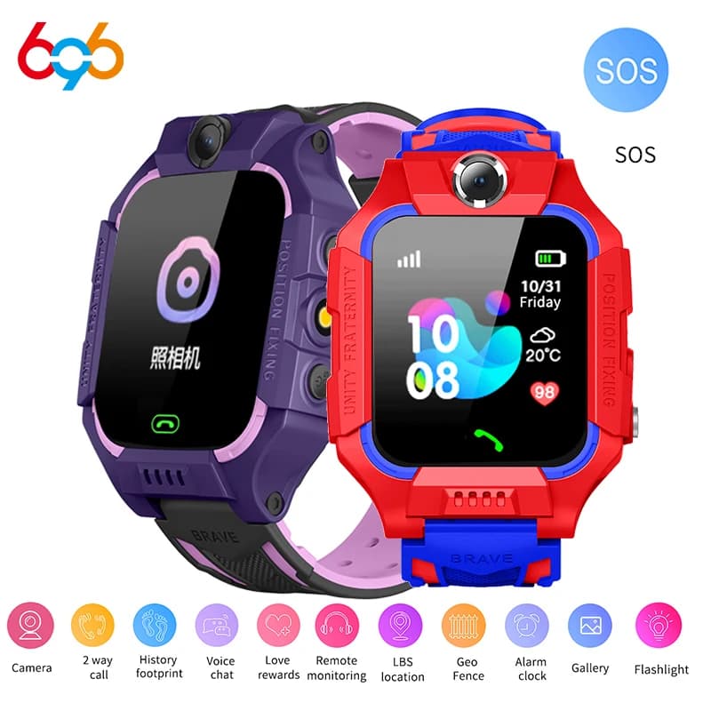 Nuovo Smartwatch per Bambini 2026 con Localizzazione LBS, Impermeabile, Funzione SOS, Fotocamera, Chiamata Bidirezionale e Anti-Smarrimento