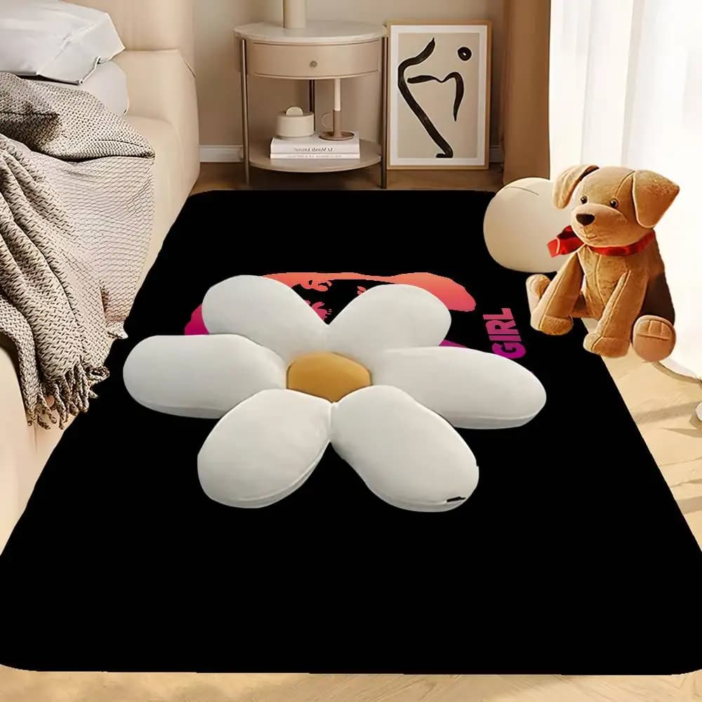 Tappetino da bagno TV Girl, decorazione per la cameretta dei bambini, tappetino antiscivolo per balcone, tappeti per soggiorno e camera da letto