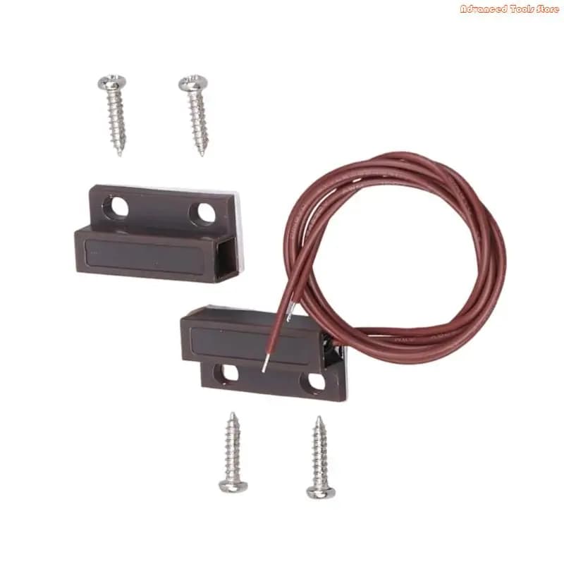 Interruttori rilevatori sensori per porte e finestre con cavo J1HA 24Awg normalmente chiusi o normalmente aperti per