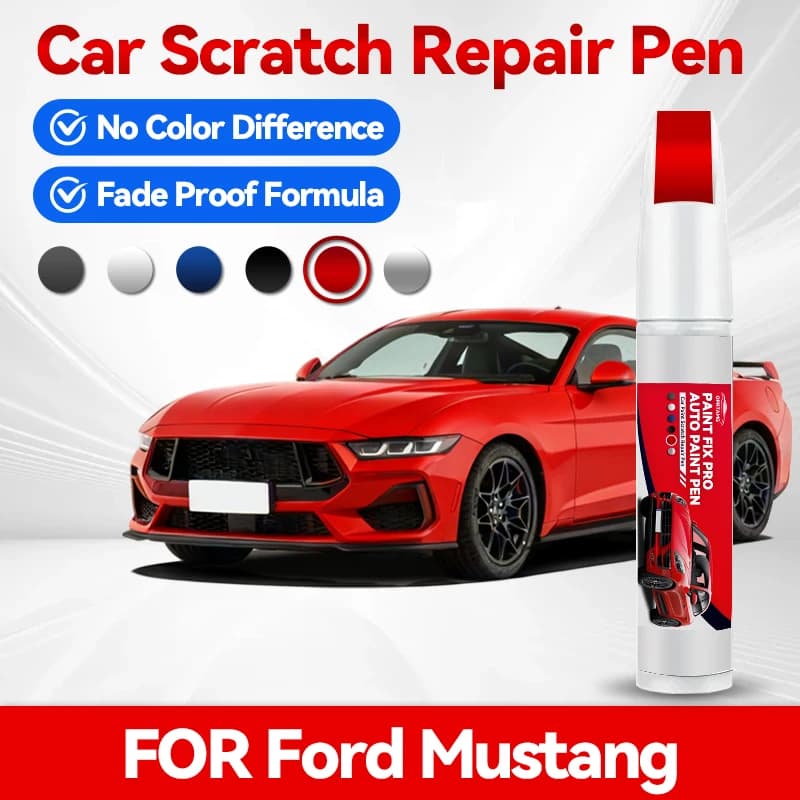Car body paint pen For Ford Mustang 1979-2025 automotive paint repair acrylic paints body repair car accessories detailing auto