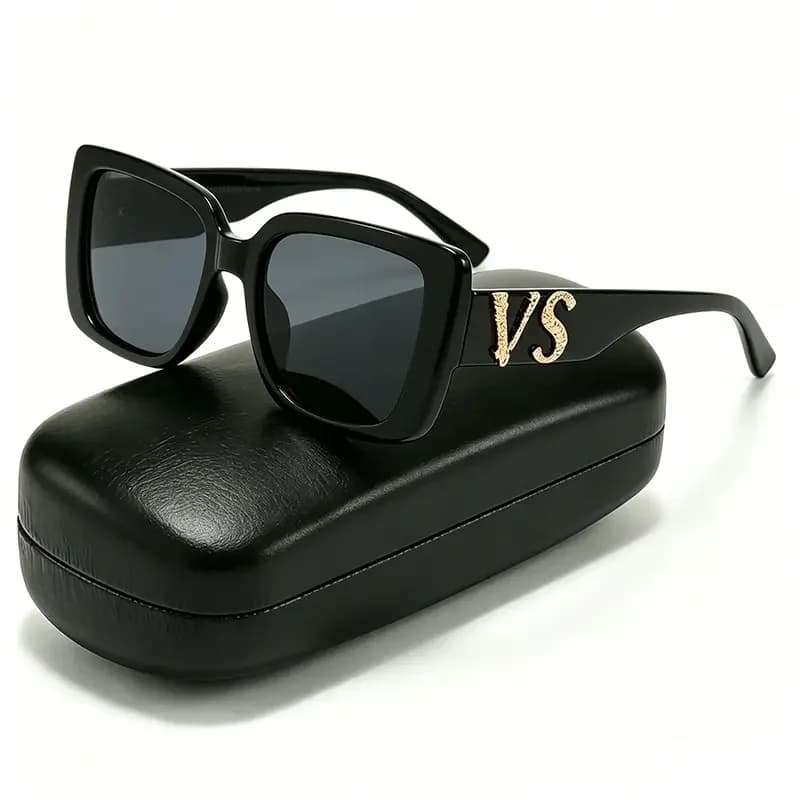 Square VS Sunglasses For Men Women Brand Design Fashion Driving UV400 Black Sun Glasses Retro Luxury Male Female Eyewear 2026 20