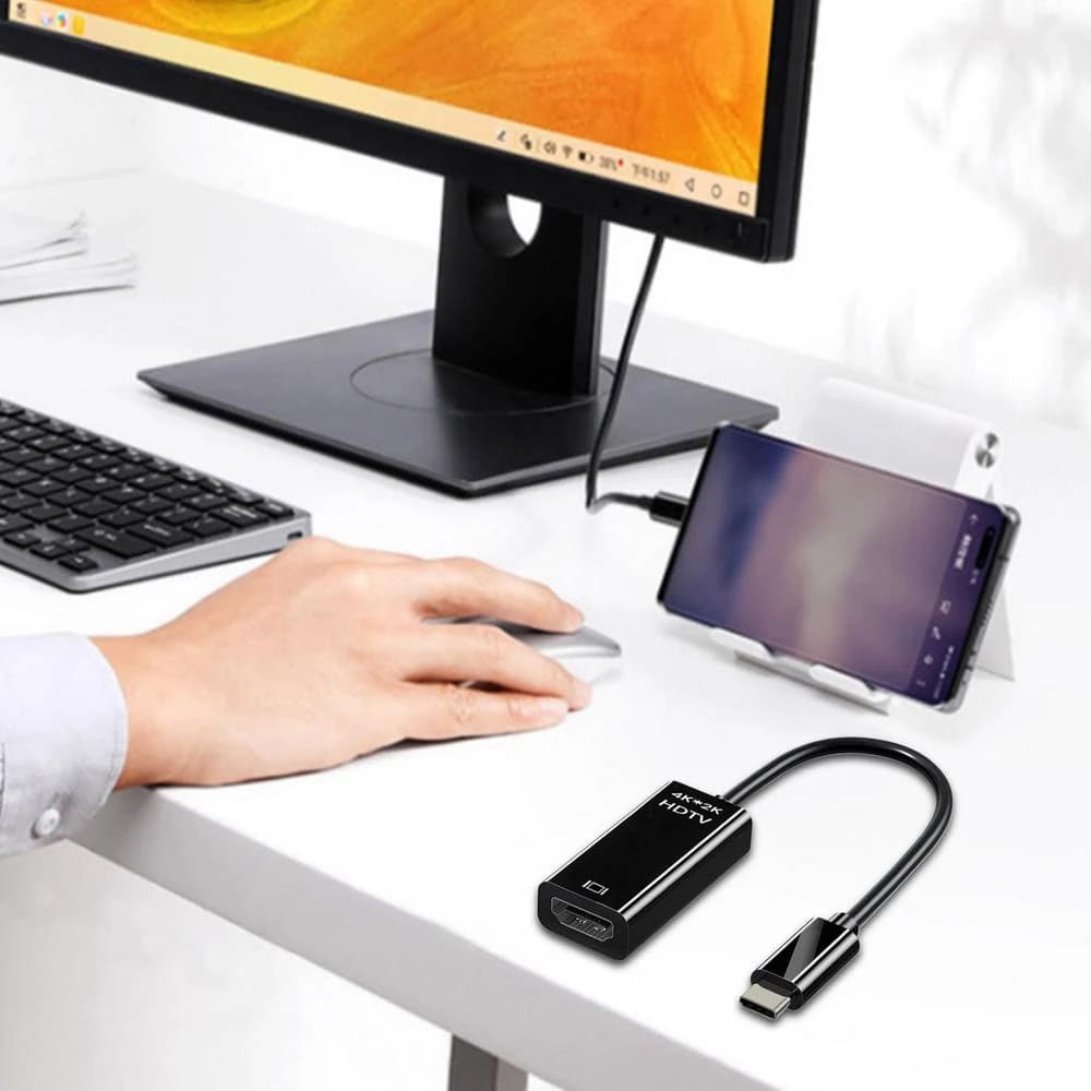 Adapter cable from TIPO C to HDTV 4K USB C converter cable to HDMI USB3.1 Male to HDTV Female for Tablet TV MacBook Samsung Xiaomi