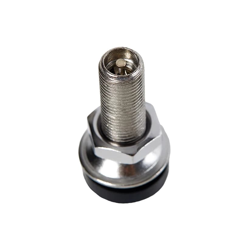 Nuova Valvola per Ruota Moto 33mm, per Scooter, Bici, Quad, Pneumatici Tubeless, con Tappo Antipolvere