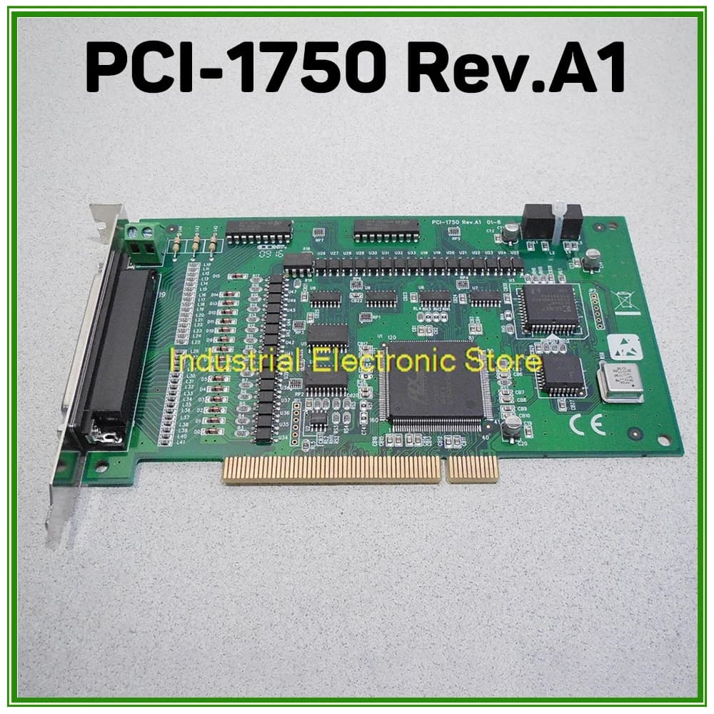 Scheda contatore Scheda di acquisizione dati IO con ingresso/uscita digitale isolata a 32 vie per Advantech PCI-1750 Rev.A1