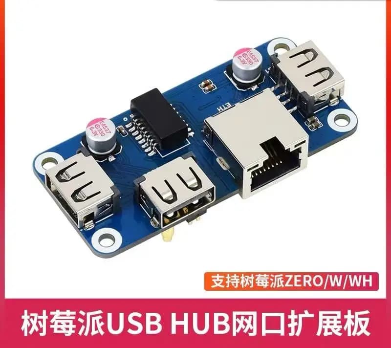 HUB USB Raspberry Pi Module USB Ethernet hub Raspberry Pi ZeroW/2W