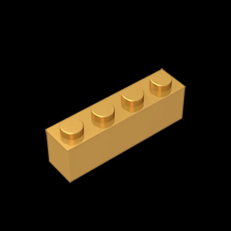 Blocchi educativi GDS-534 mattoni 1x4 senza tubi inferiori compatibili con lego 3010 3066 pezzi di giocattoli per bambini