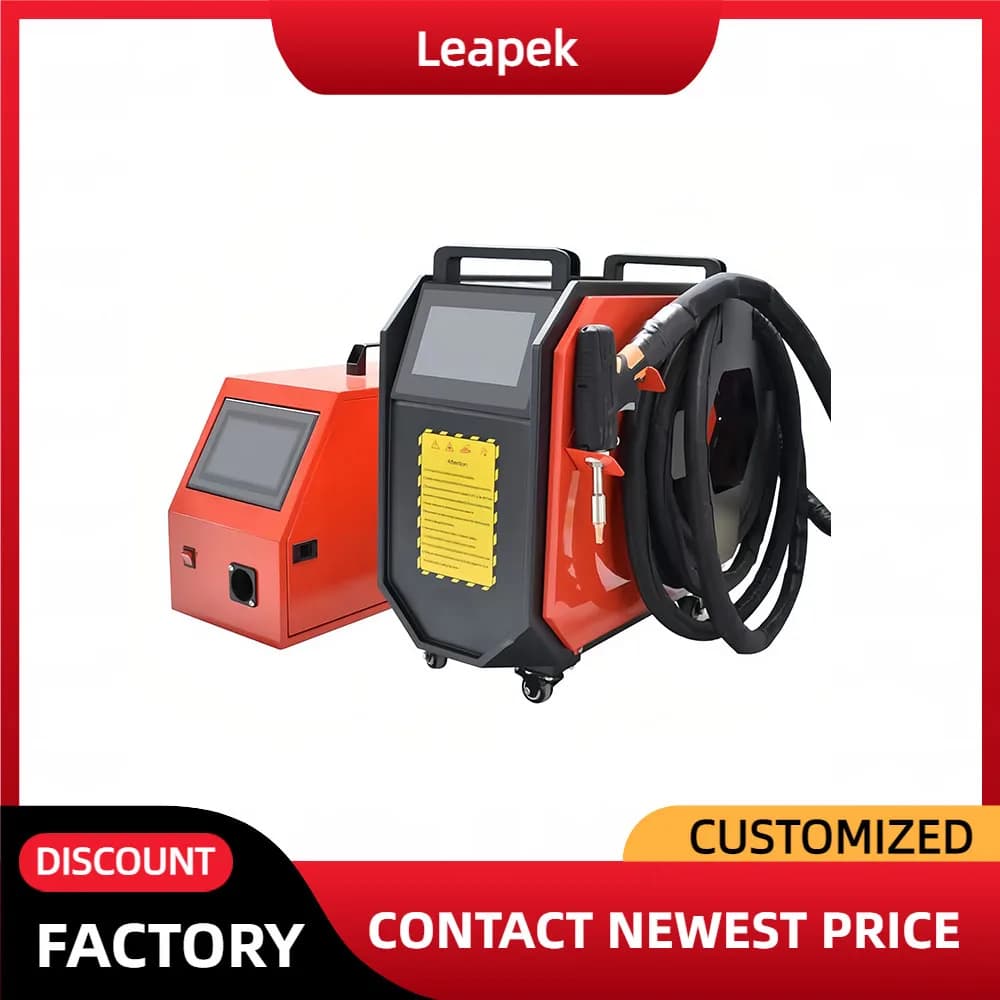 4 In 1 Hot Sale Portable Air Cooled 1500W Air Cooled Laser Welder Stainless Steel Aluminum Cutting Cleaning